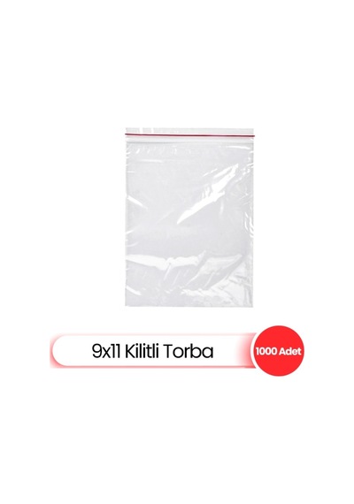 Kilitli Poşet 9x11 30 Mic. 1000 Ad. 31677411