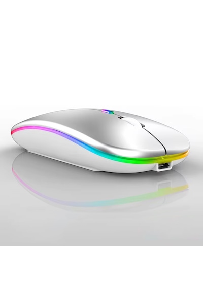 Forzacase FC750G 1600 Dpı Şarj Edilir 2.4 Ghz Rgb Bluetooth Kablosuz Mouse