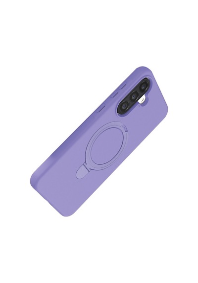 Samsung Galaxy A36 Uyumlu Regal Magsafe Standlı Kapak - Lila