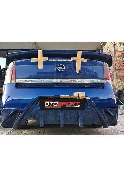 Opel Vectra C Yüksek Spoyler Fiberglass Boyasız