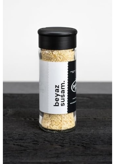 Dükkanı Beyaz Susam 65gr Cam Çok Renkli
