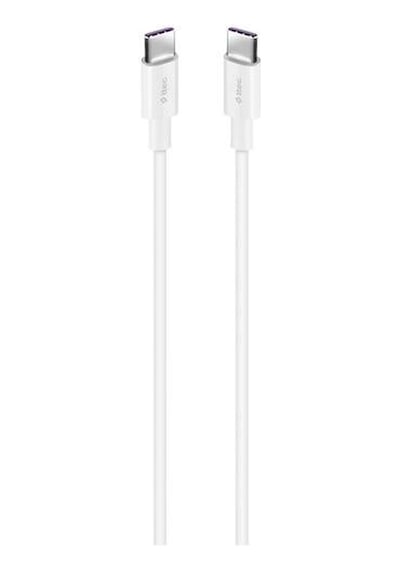 Ttec 2dk45b Type-c To Type-c 200 Cm 65w Pd/qc Beyaz Hızlı Şarj Ve Data Kablosu