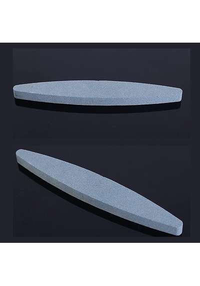 2 Adet Bileme Taşı 150 Grit Oval Bileme Taşı Bıçak Bileme Bıçak B
