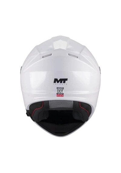 Kask Mt Genesis Sv Pure A0 Parlak Beyaz