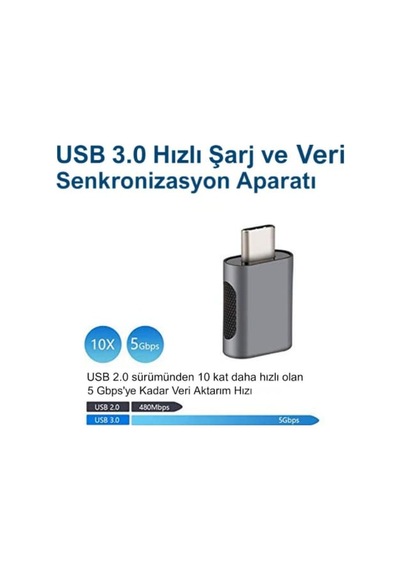 Metal Type-c Usb3.0 Çeviricili 10 100 1000mbps Adaptör Usb3.0 Ethernet Çevirici Type C Ethernet Çevirici