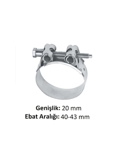 40 43 Ağır Hizmet Kelepçesi