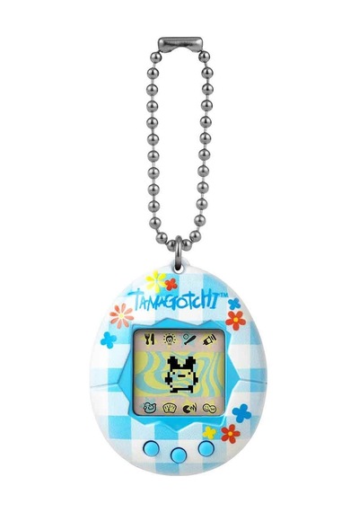 Tamagotchi Original Gen 2 Flower Gingham Sanal Bebek Dijital Evcil Hayvan Elektronik Oyuncak