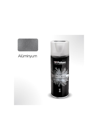 Polisan Metalik Sprey Boya Metalik Alüminyum 400 ML