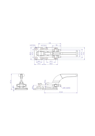 Goodhand Gh-40370 Mandallı Geçiş Kelepçesi 1818 Kg Kapasiteli Y
