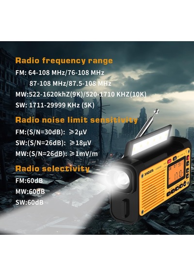 Tr D608wb Taşınabilir Radyo Acil Radyo Am Fm Sw Bluetooth İle