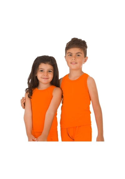 The Don Süprem Erkek Çocuk Atlet Turuncu
