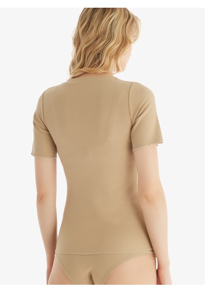 Blackspade Kadın T-shirt 51814 - Kahverengi Kahverengi