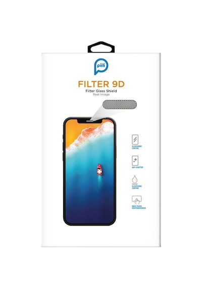 Piili Tozfiltreli 9d Apple iPhone Uyumlu  14 Ekran Koruyucu 02717414