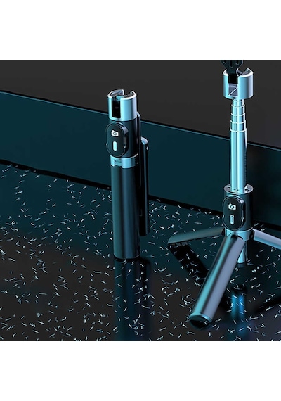 Senon P60 Plus Çok Fonksiyonlu Kumandalı Tripod Ve Selfie Çubuğu Zore Selfi Çubuğu Beyaz 50 x 22