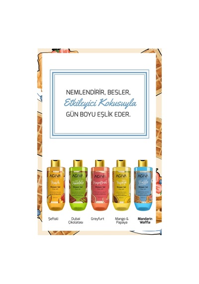Mandarin&waffle Özlü Besleyici Ve Nemlendirici Duş Jeli Değişken