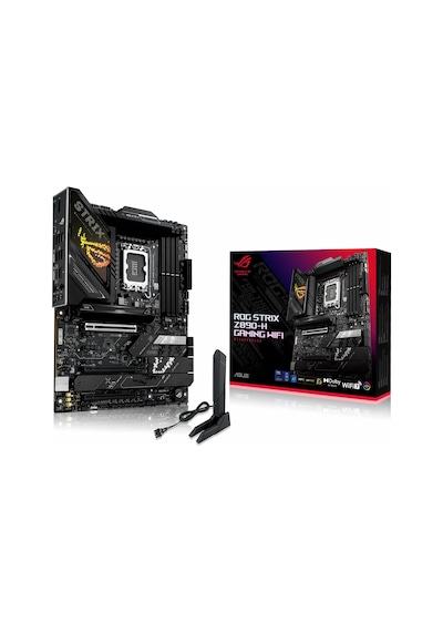 Asus Rog Strix Z890-h Gaming Wifi Ddr5 9066mhz Oc M.2 Hdmı/dp/usb-c Pcıe 5.0 1851p Atx Anakart