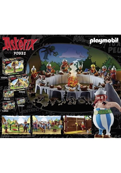 Orjinal Playmobil Asteriks Büyük Köy Festivali Oyun Seti Playmobil 70931