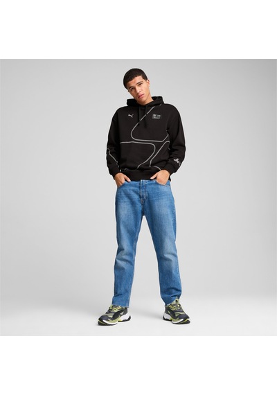 Puma Bmw Motorsport Statement Erkek Siyah Sweatshirt 627288-01 Siyah