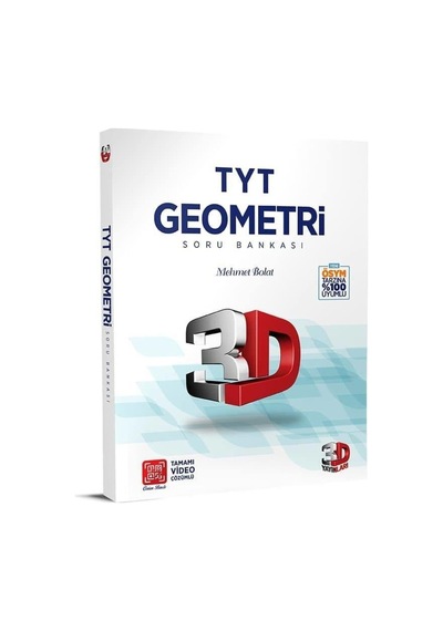 3D Yayınları Tyt Geometri Soru Bankası 2023