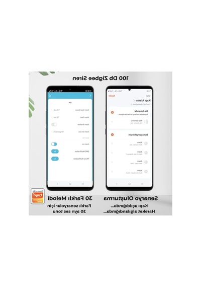 Zigbee Akıllı Siren, 100 Db Ses Gücü Ve Uyumlu Sistemler İle