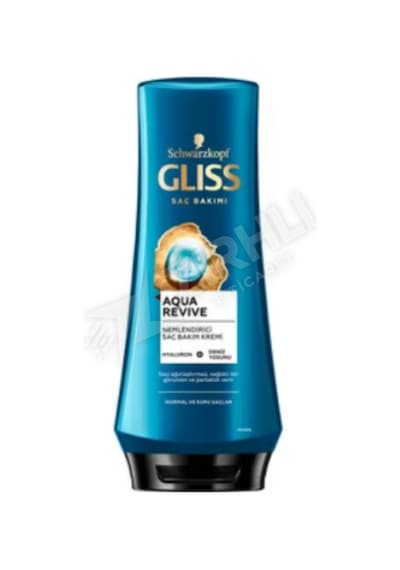 3 Adet Glıss Saç Kremi Aqua Revıve 360 Ml