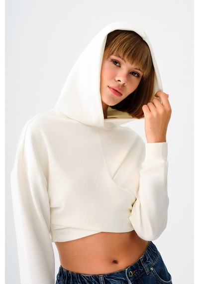 Loft Kadın Sweatshirt Lf2037530 Ekru