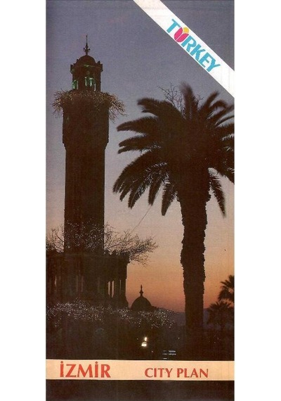 Turkey - İzmir City Plan Harita Map