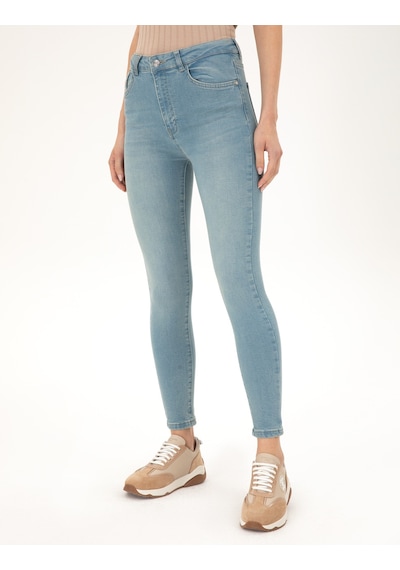 Pierre Cardin Kadın Açık Mavi Pantolon Jean 50284083-vr003 Açık Mavi