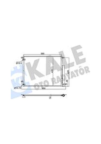 Klıma Radyatoru Kurutuculu Cıvıc 16-21 Fc5 1.6 Ivtec 560 431x12 Brazıng