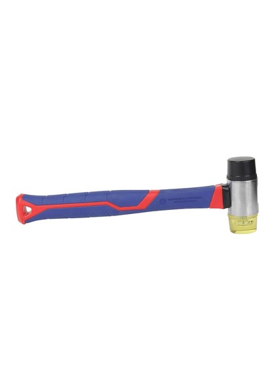 Workpro Wp241036 40mm Fiberglas Saplı Çift Başlı Hassas Lastik Çekiç