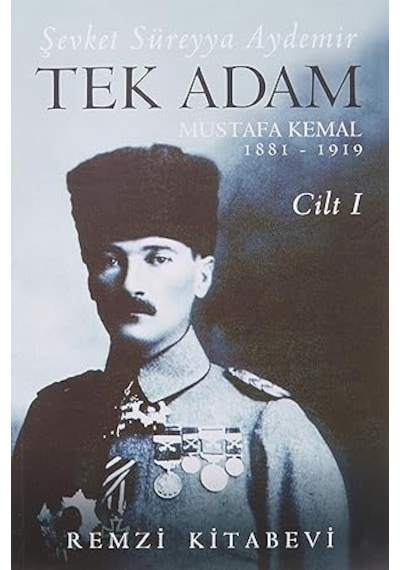 Marifetname 1-2 Ciltli - Kutulu Set + Tek Adam Cilt 1 Büyük Boy : Mustafa Kemal 1881 - 1919