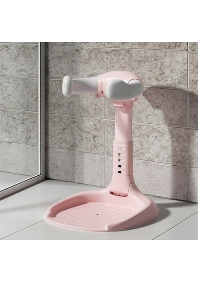 Sn-29260 Pembe Bebek Ve Çocuk Yıkama Banyo Yardımcı Standı- Boy Ayarlı Ve Ayaklı Yıkama Standı