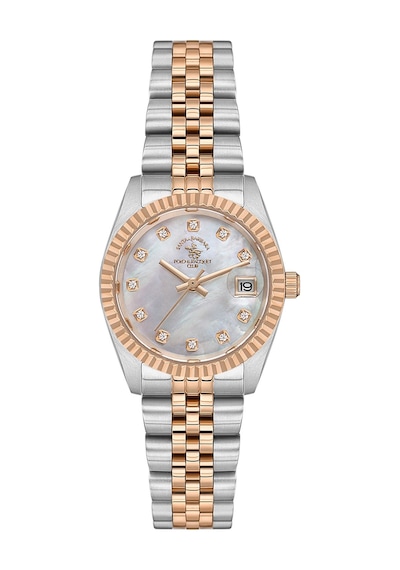 Sb.4.10016-5 Santa Barbara Polo & Racquet Club Kol Saati 34 Mm / Metal-rose Gri