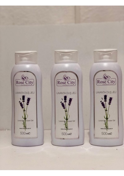 Rosecity Lavanta Duş Jeli 3 x 500 ML