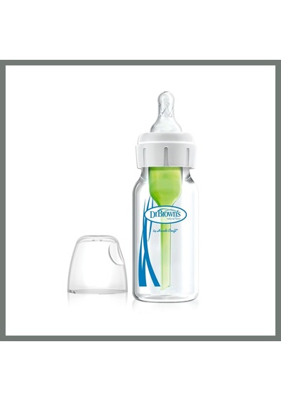 Bezos Cam Dar Ağız Biberon Antikolik 250 Ml Mmbz