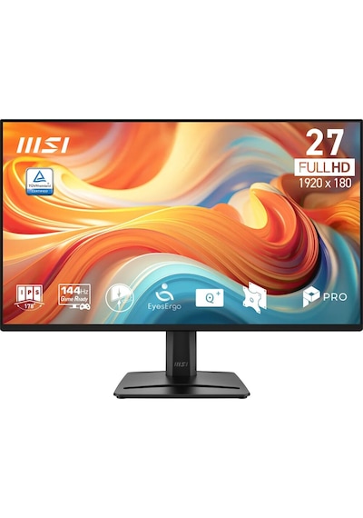Msı Pro Mp275 E14l 27 1920x1080 Fhd 144hz 4ms Hdmı Vga Hdr Ready Amd Freesync Ips Monitor