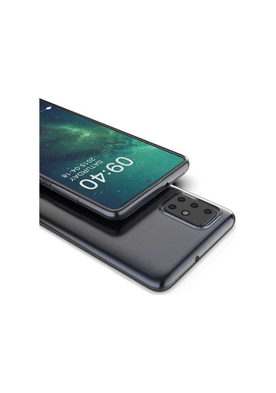 Samsung Galaxy Uyumlu A71 Kılıf Lüx Şeffaf Silikon Kılıf