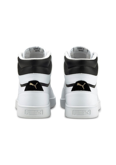Puma Shuffle Mid Unısex Spor Ayakkabı 38074801 Beyaz - Siyah