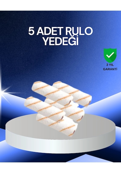 Mey İthalat 5 Li Rulo Boya Seti Küçük Detay Çalışmaları İçin Uygun