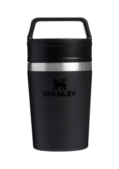 Cafe To-go Travel Mug Termos Bardak, Siyah, 0.23 Litre Açık Beyaz
