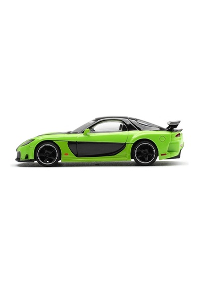 Bezos 1/64 Mazda Rx-7 Veilside Fortune7 Green Nxrlvng