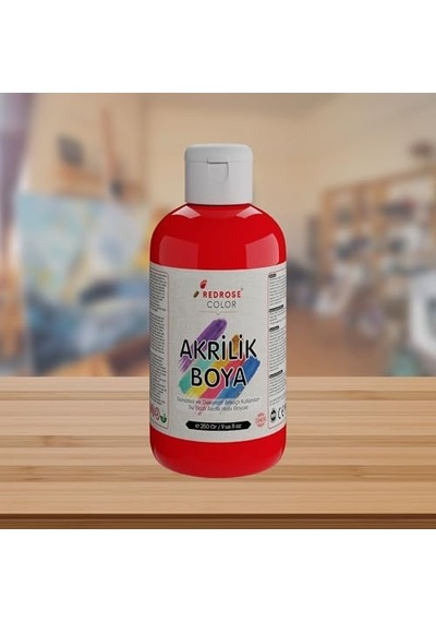 Kırmızı Akrilik Boya 250gr