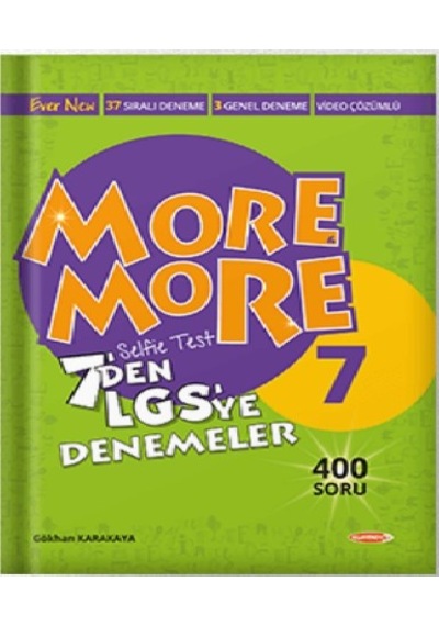7. Sınıf. More More. Selfie Test. Kurmay ELT Yayınları. -2022