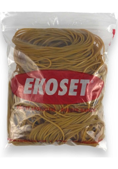 Ekoset 100 MM Büyük Boy İnce Paket Lastiği 500 Adet