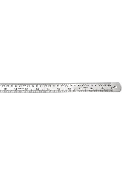 Çelik Cetvel 50  Cm Metal