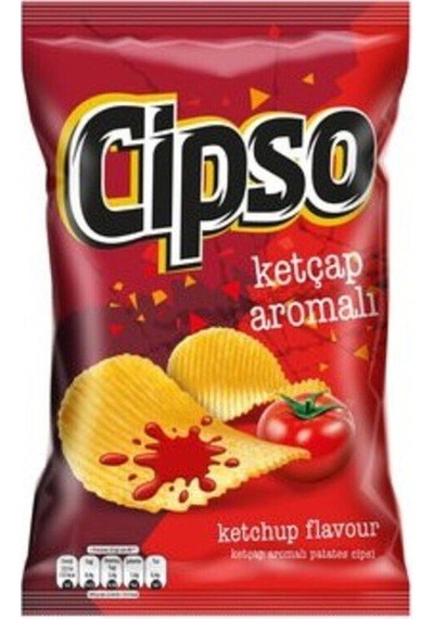 Tırtıklı Ketçap Patates Cipsi Süper Boy 85 Gr