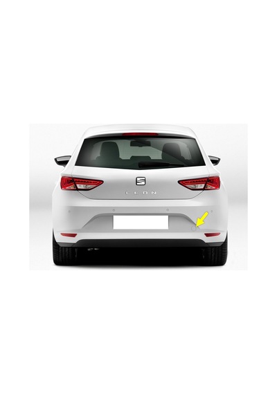 Seat Leon 3 13-16 Arka Tampon Çeki Çekme Demiri Kapağı 5F0807441A