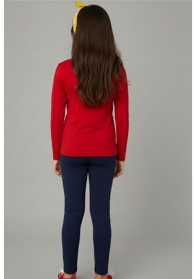 Kiagu Sarı Basic Tsort - Terletmeyen Esnek Kumaş Pamuklu Mevsimlik Sarı Kız Çocuk T-shirt Kırmızı Kiagu Sarı Basic Tsort - Terletmeyen Esnek Kumaş Pamuklu Mevsimlik Sarı Kız Çocuk T-shirt Kırmızı