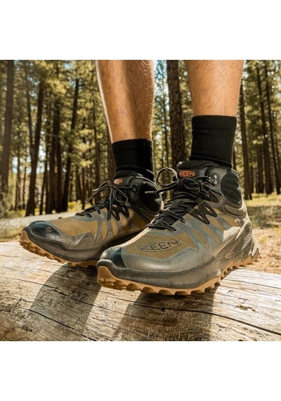 Keen Zionic Mid Wp Erkek Outdoor Bot - Siyah Siyah