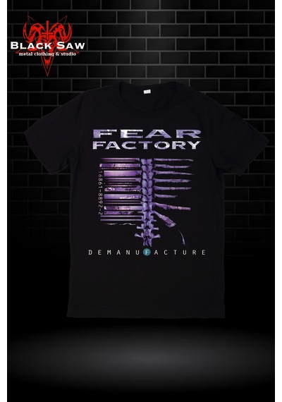 Noıssey Fear Factory Metal Kodsiyahsaw Siyah